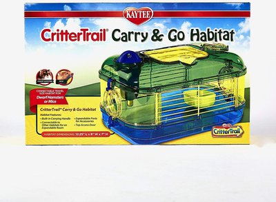 Kaytee CritterTrail Carry & Go Small Animal Travel Habitat