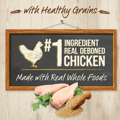 Merrick Purrfect Bistro Healthy Grains Real Chicken + Brown Rice Recipe Adult Dry Cat Food