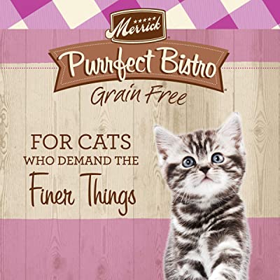 Merrick Purrfect Bistro Grain-Free Healthy Kitten Recipe Dry Cat Food